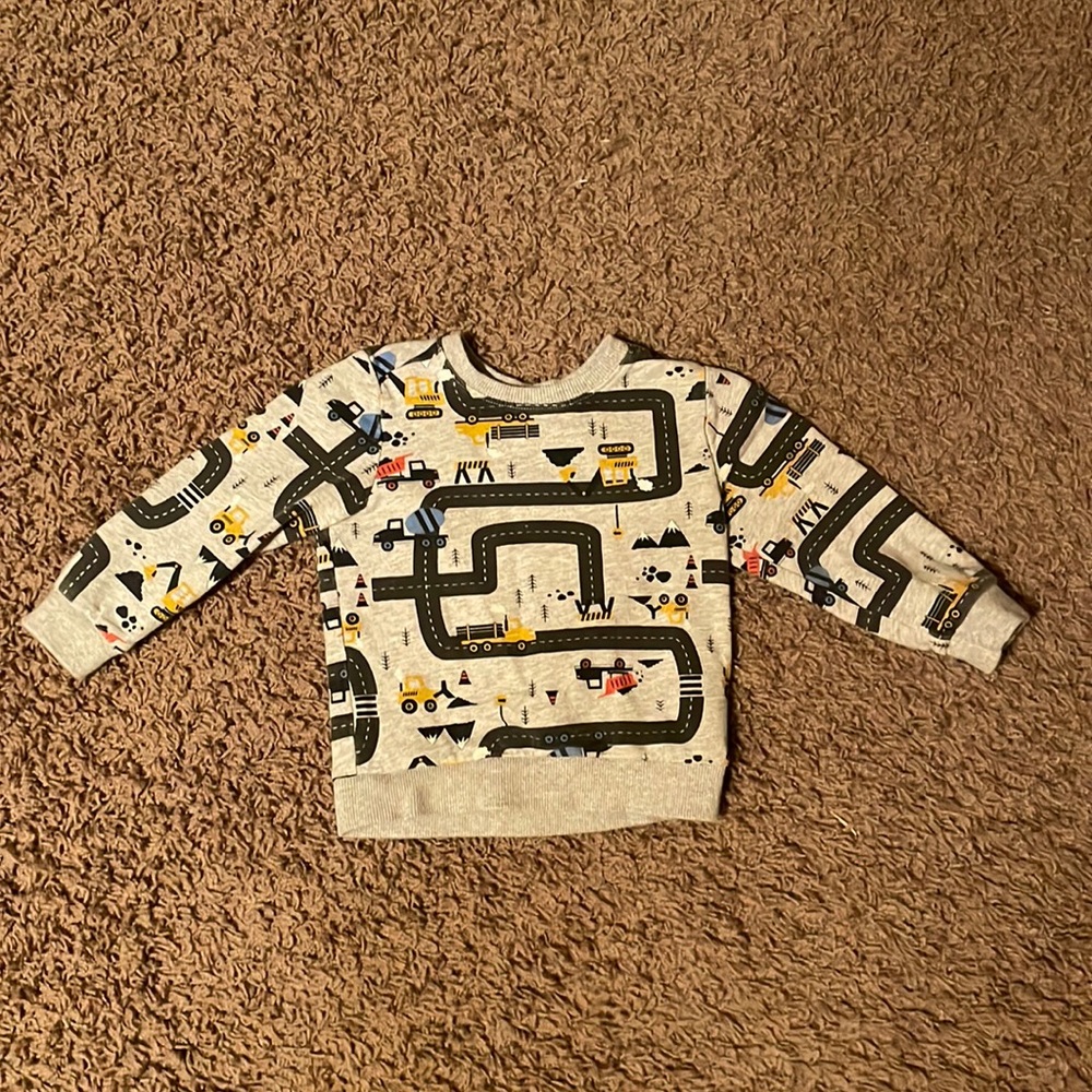 24m Carter’s sweater-roads/construction